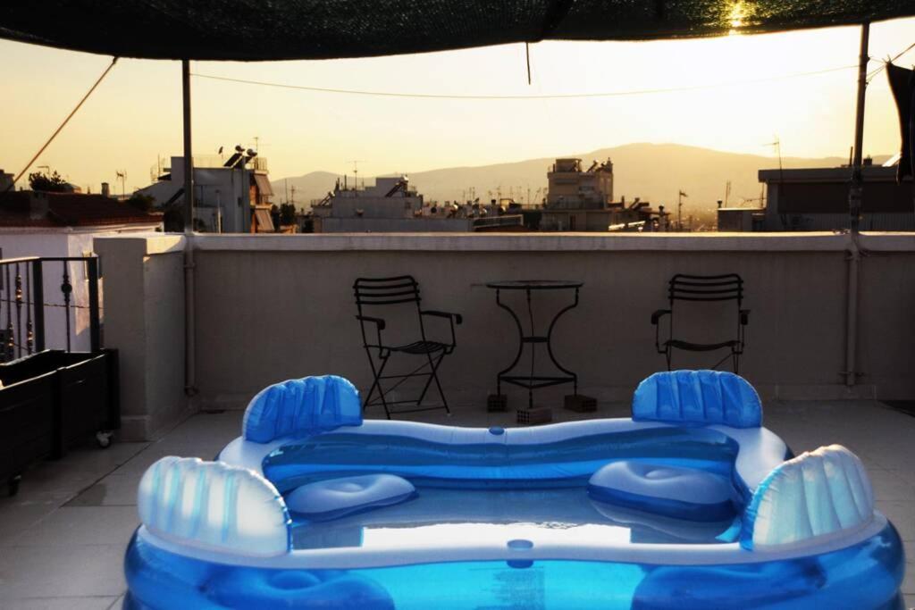 Unique - Spacious Studio With Rooftop / Thissio Athens Exterior photo